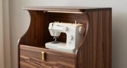 top sewing machine cabinets