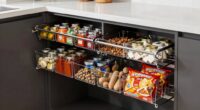 top sliding pantry organizers