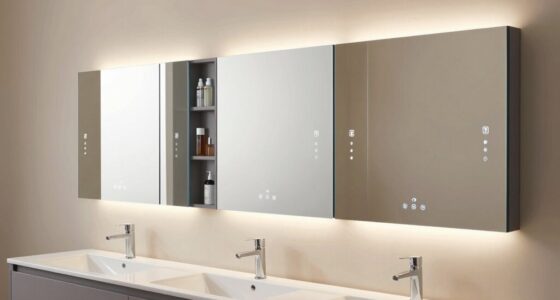 top smart mirror cabinets