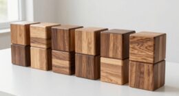 top solid wood cube organizers