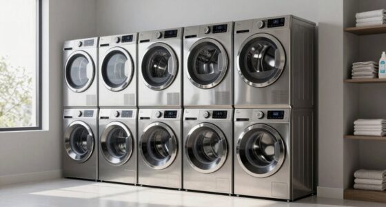 top stackable washer dryer sets