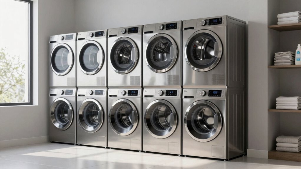 top stackable washer dryer sets
