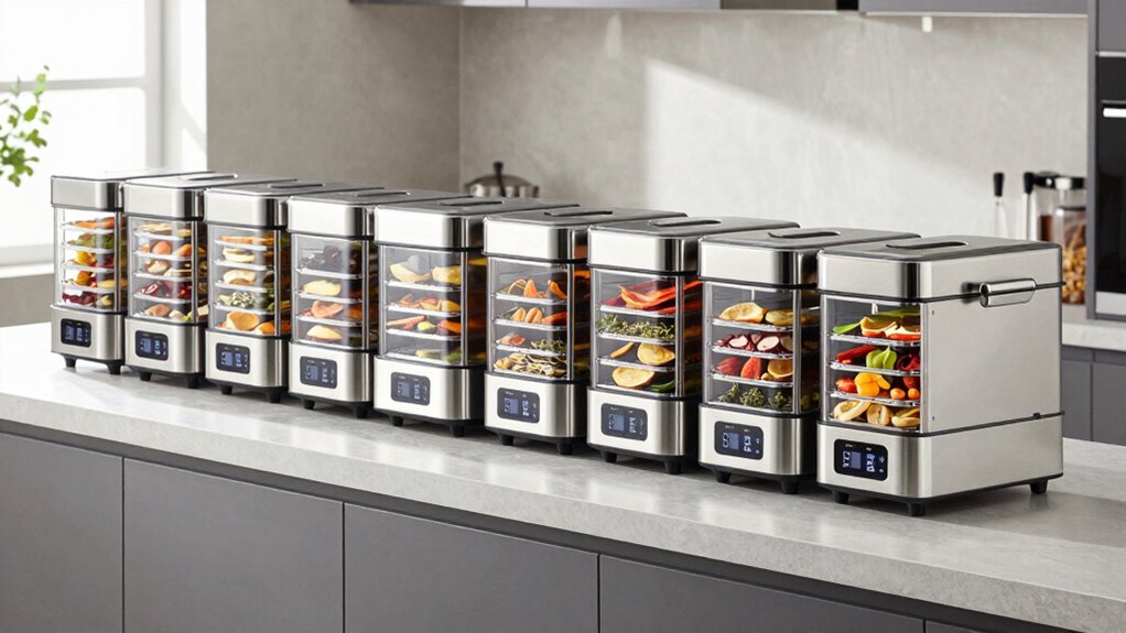 top stainless steel dehydrators