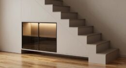 top stair storage options