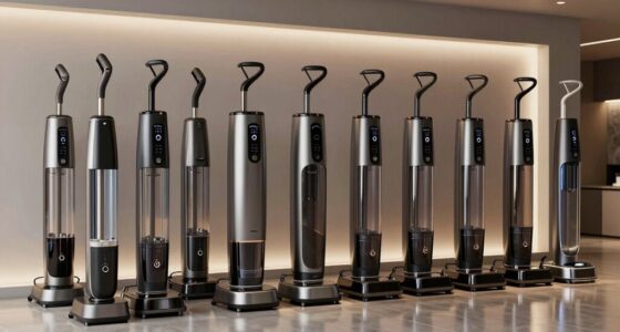 top standing garment steamers
