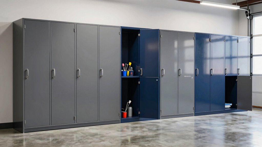 top steel garage cabinets