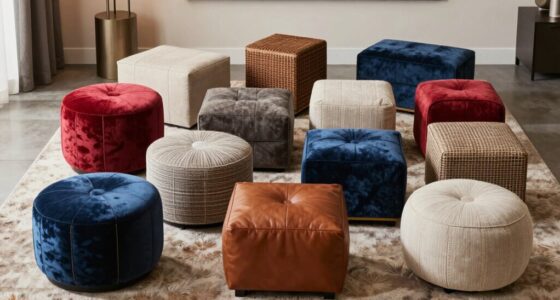 top storage ottoman sets