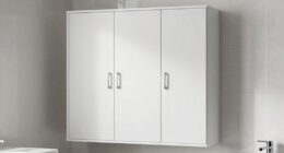 top tall bathroom cabinets
