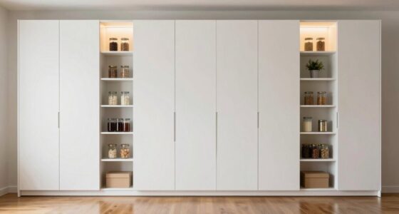 top tall pantry cabinets