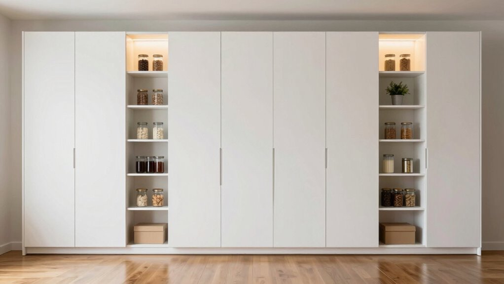 top tall pantry cabinets