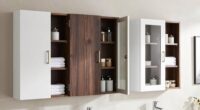 top toilet storage cabinets