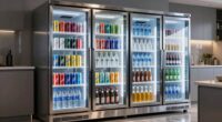 top under counter beverage fridges
