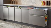 top under counter refrigerator drawers