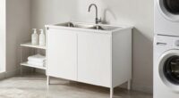 top utility sink cabinet options
