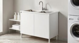 top utility sink cabinet options