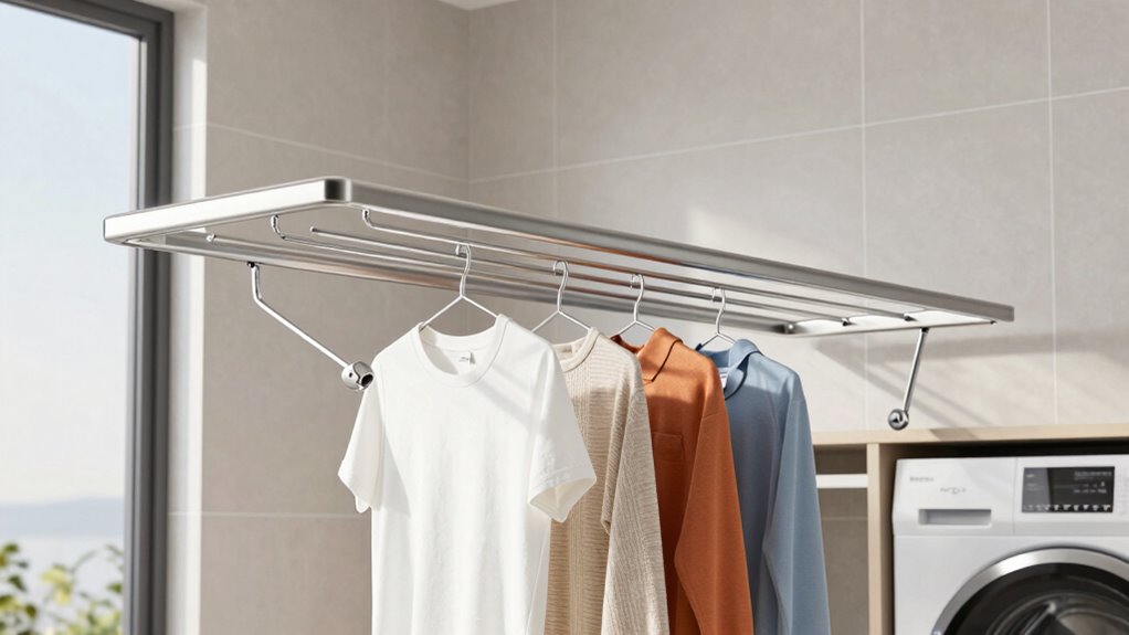 top wall drying racks