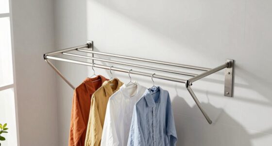 top wall mounted drying racks