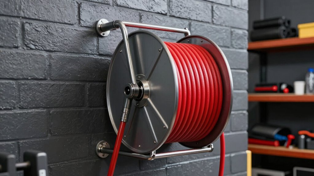 top wall mounted reels