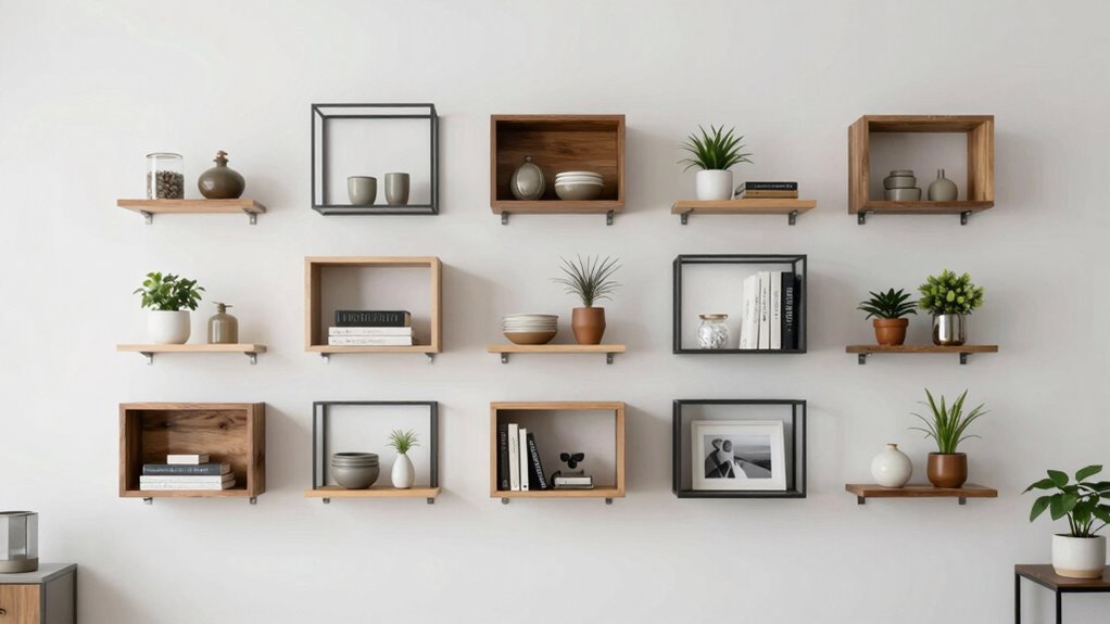 top wall shelving options