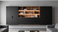 top wall unit storage