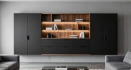 top wall unit storage