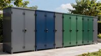 top waterproof storage cabinets