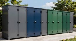 top waterproof storage cabinets