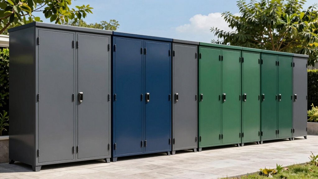 top waterproof storage cabinets