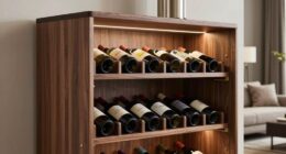 top wine rack cabinet options