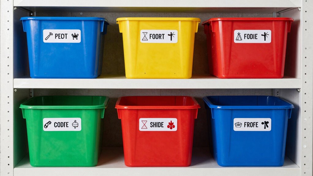 troubleshoot garage label issues