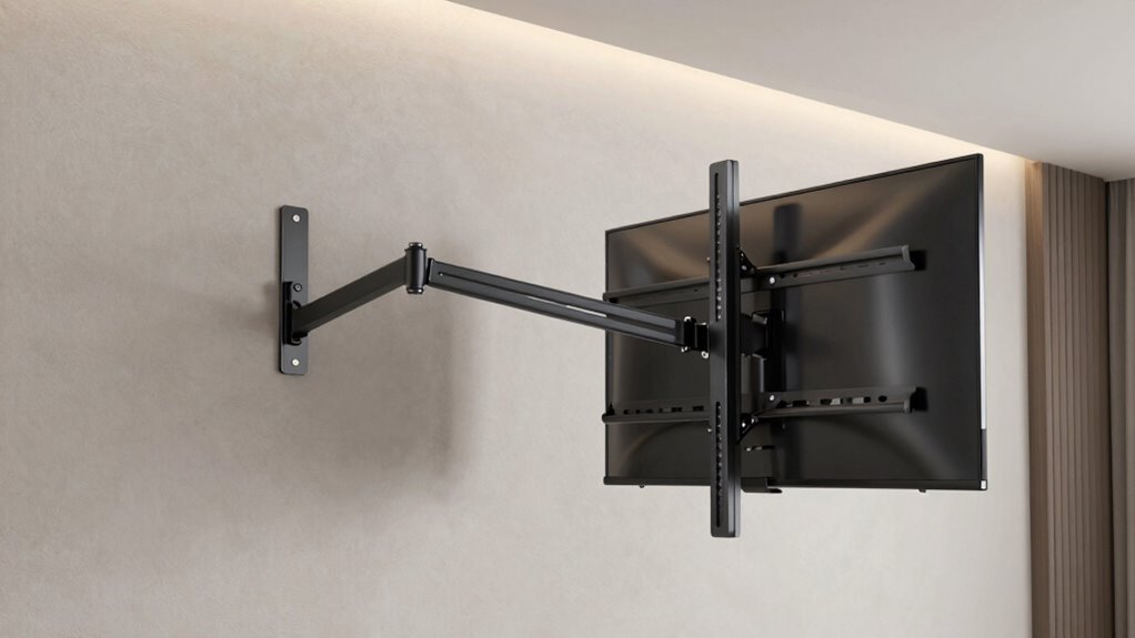 tv mount compatibility and adjustability