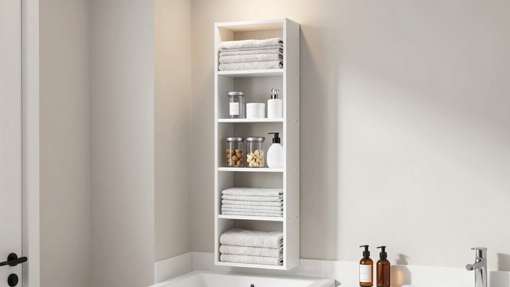 use clear grouped containers