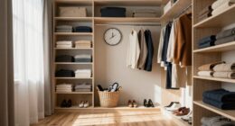 weekly closet organization reset