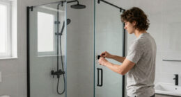 A 2010 Basement Bathroom Got a Calm and Modern Shower Redo
