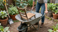The Wheelbarrow Garden Chair Trick Every Gardener Should Know About