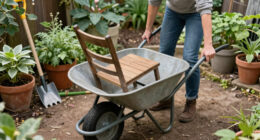 The Wheelbarrow Garden Chair Trick Every Gardener Should Know About