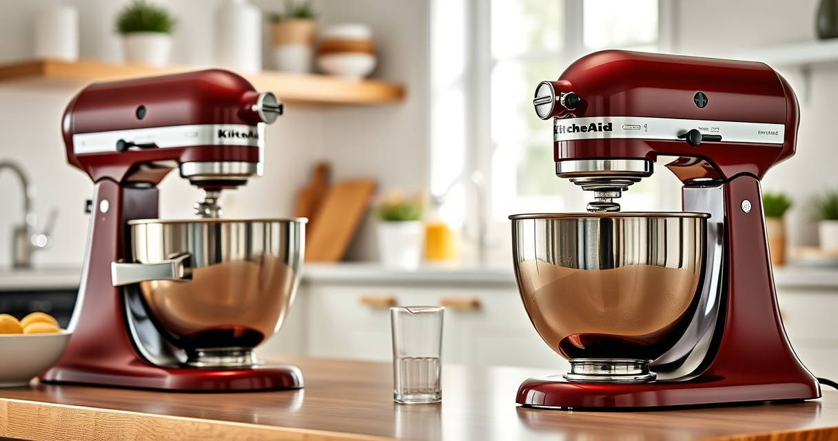 KitchenAid Professional 600 vs KitchenAid Mini: Full Comparison