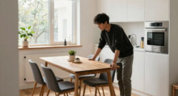 This 500-Square-Foot Chicago Rental Finally Found Room For A Dining Table