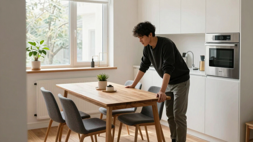 This 500-Square-Foot Chicago Rental Finally Found Room For A Dining Table