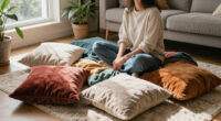 10 Floor Cushions That Instantly Create Cozy Reading Nooks (And Extra Seating!)
