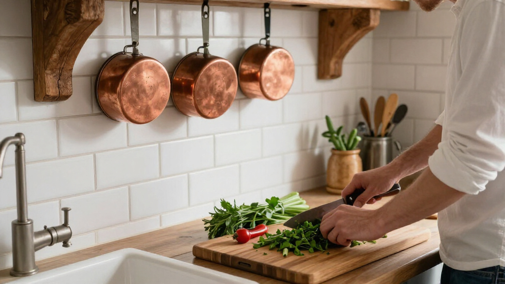 English Cottage Details Transformed This Craftsman Kitchen