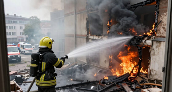 Großbrand: Ehemaliges Hotel Steht In Flammen - Großeinsatz In Hamburg - DIE ZEIT