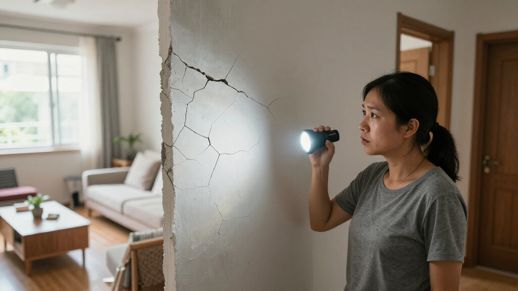 Hanoi Inspects Cracks At Hanoi Homeland Apartment Complex