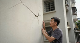 Hanoi Investigates Homeland Apartment Building Over Structural Cracks