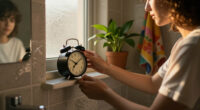 I Moved A Clock To My Bathroom, And It Changed My Morning Routine Forever