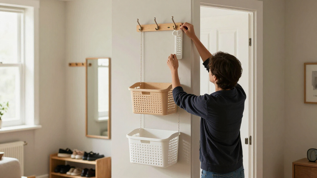 This $18 IKEA Gem Created Instant Storage In My Small Entryway