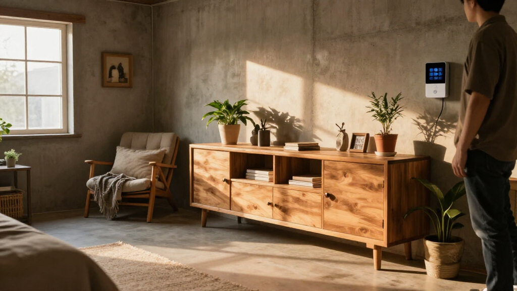 This Basement Was A Cold, Concrete Shell — Now It Feels Like A European Cottage