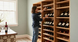 A Closet Lacked Purpose — Until It Became A French-Inspired Wine Room