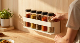 I’ll Never Use An Ordinary Spice Rack Again After Seeing This One