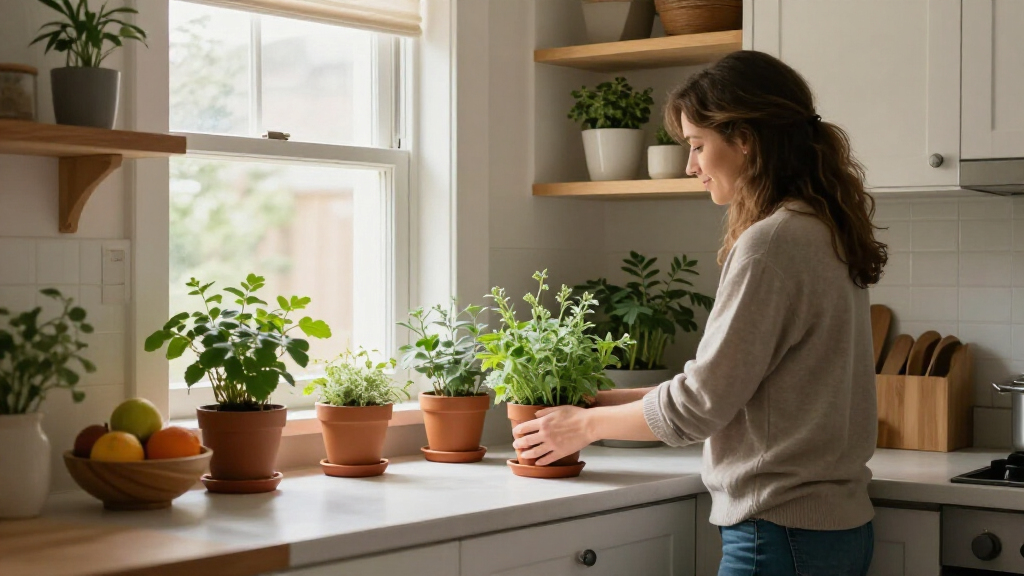 This All-White Kitchen Nook Became Cozy Without A Major Renovation